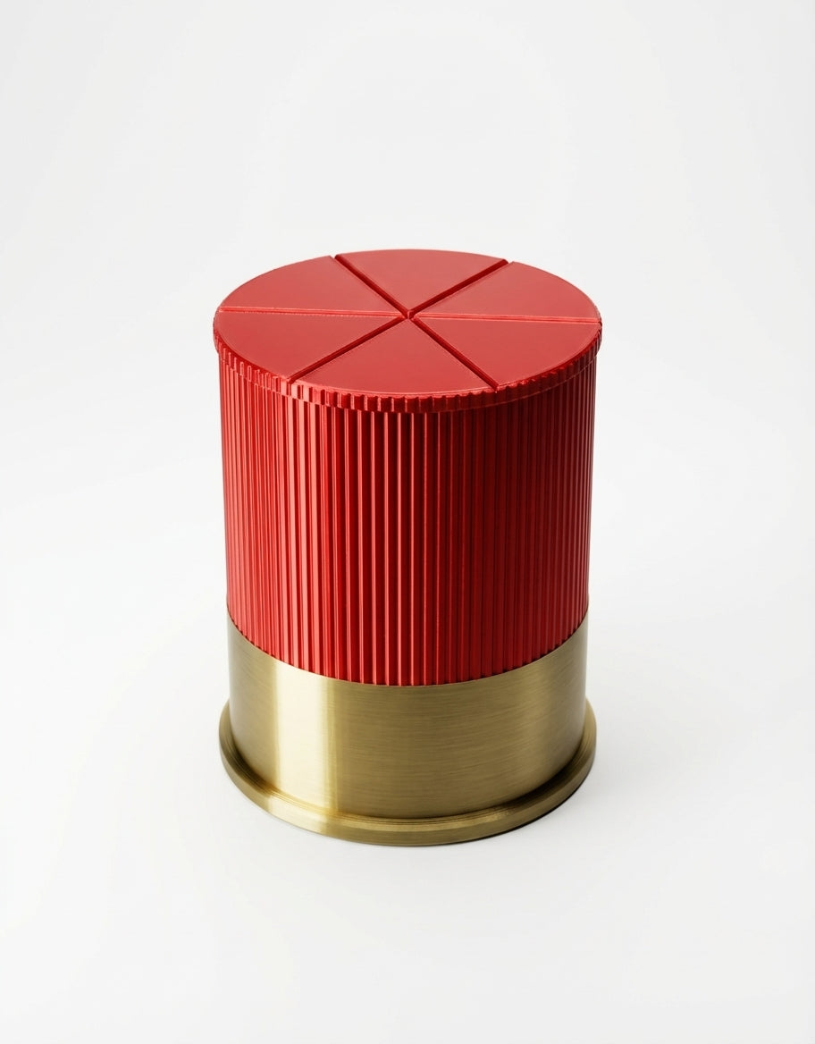 Cesto Decorativo - Icônico Cartucho Fiocchi Calibre 12ga