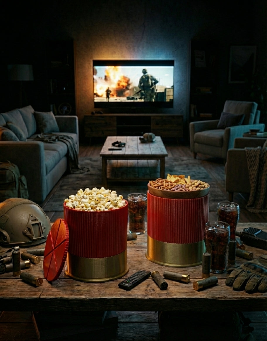 Cesto Decorativo - Icônico Cartucho Fiocchi Calibre 12ga