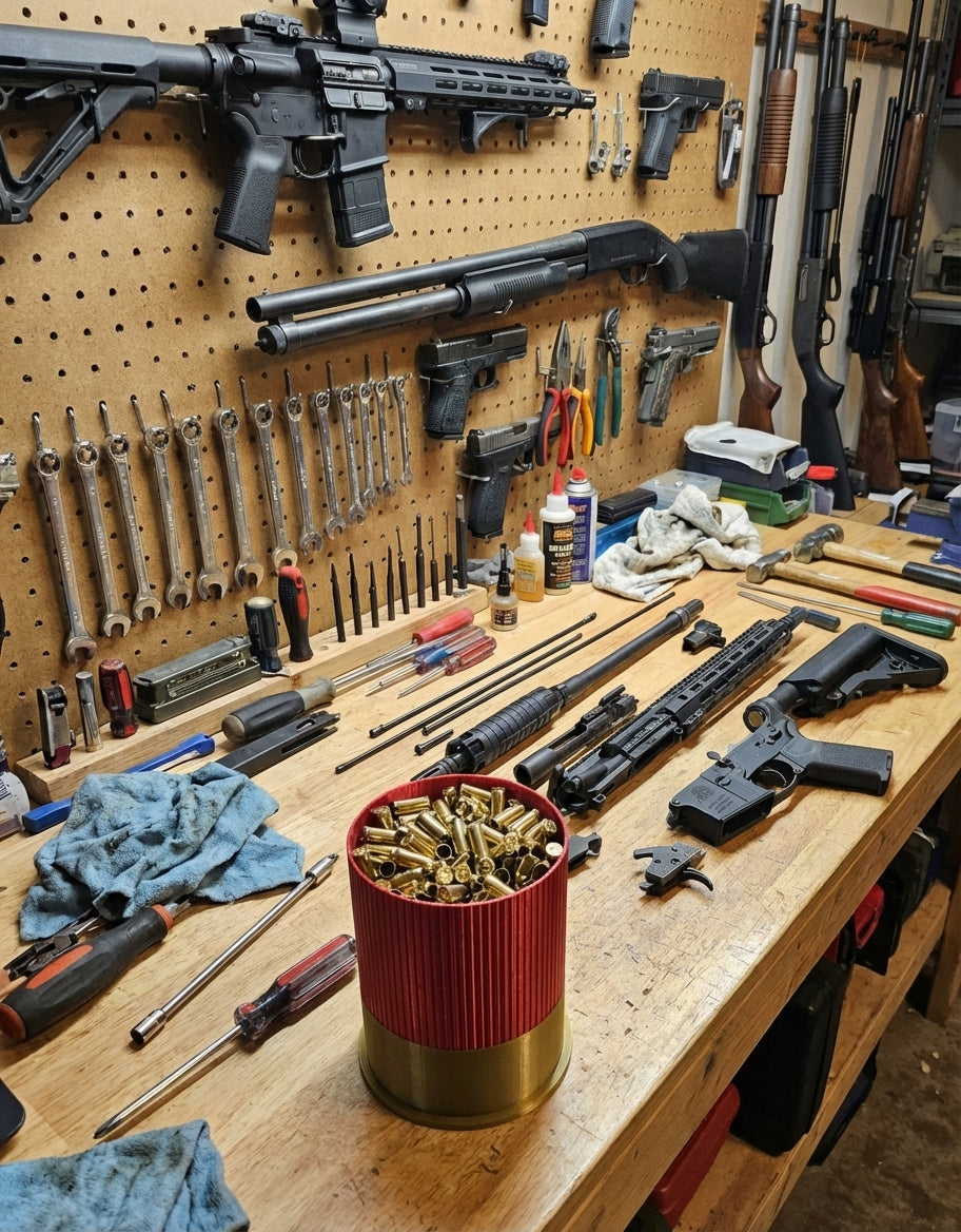 Cesto Decorativo - Icônico Cartucho Fiocchi Calibre 12ga