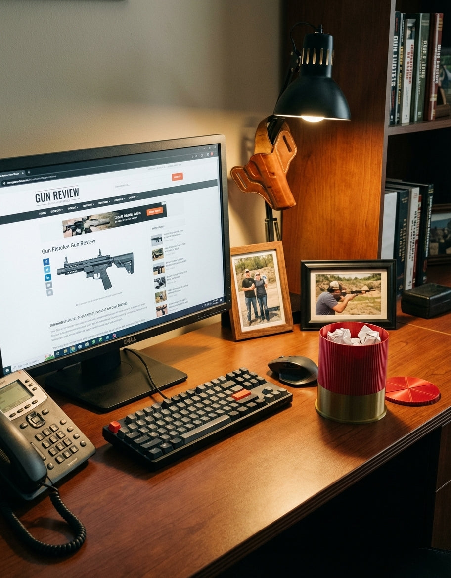 Cesto Decorativo - Icônico Cartucho Fiocchi Calibre 12ga