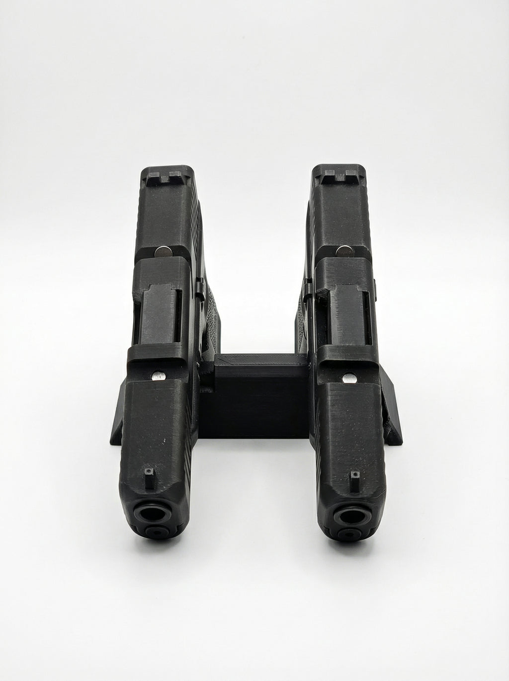 Expositor de Facas - Icônico Suporte Dupla Pistola para Faca e Charia