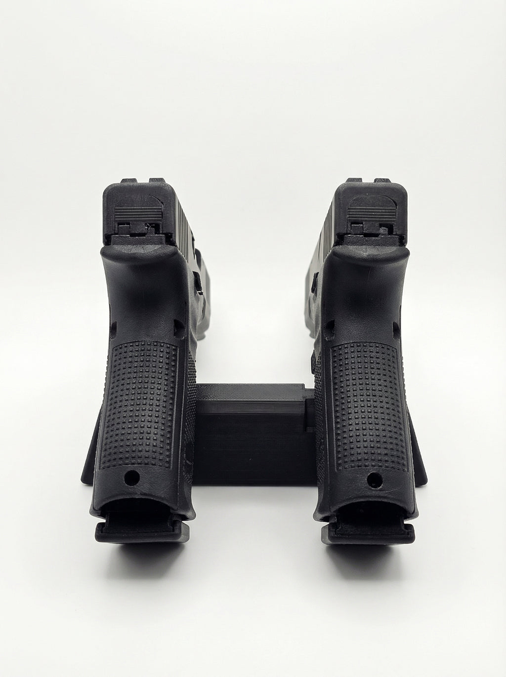 Expositor de Facas - Icônico Suporte Dupla Pistola para Faca e Charia