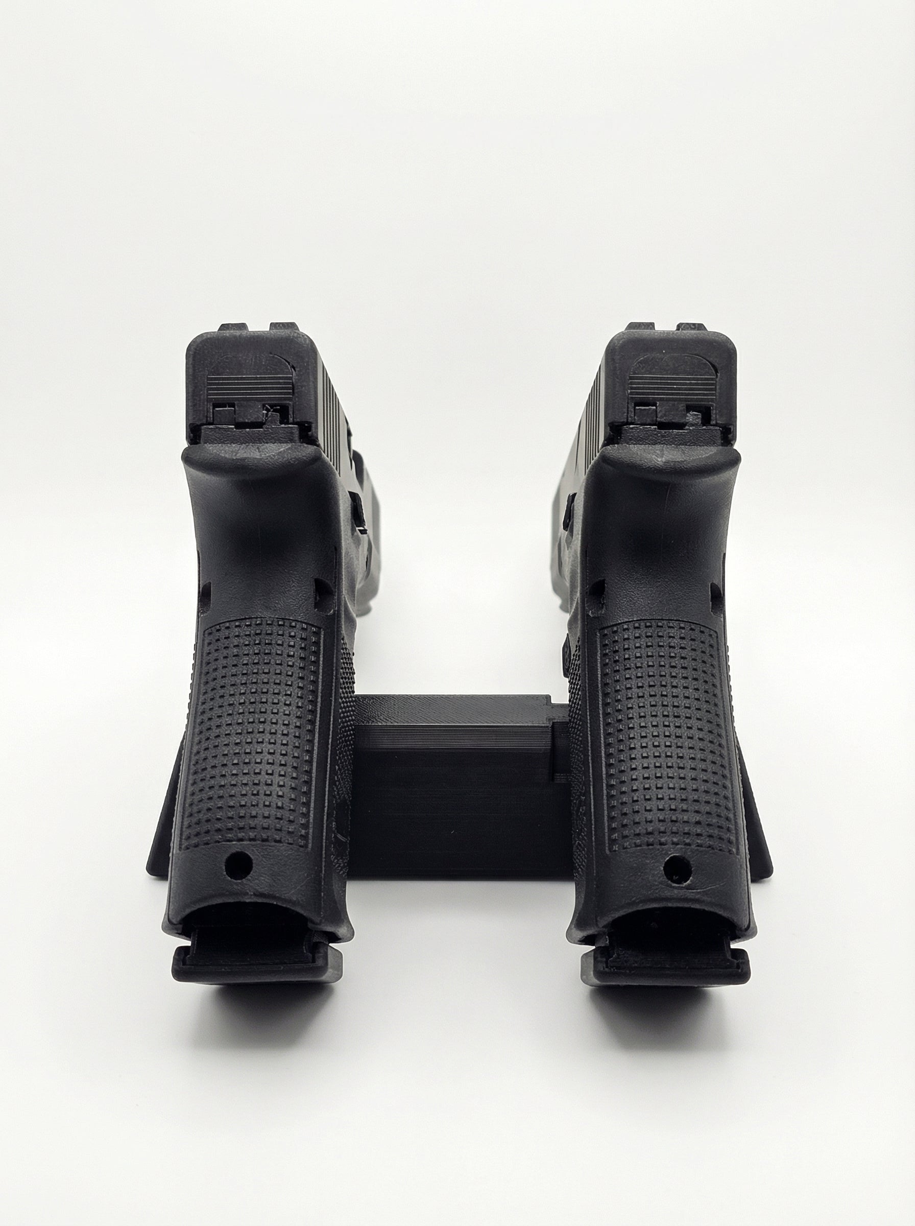 Expositor de Facas - Icônico Suporte Dupla Pistola para Faca e Charia