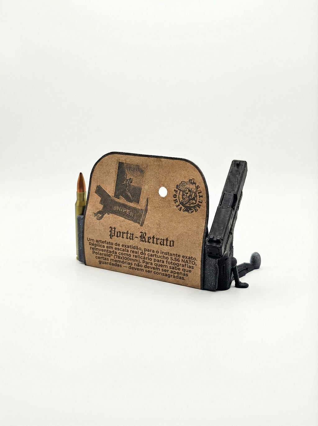 Porta Retrato - Atirador Sniper 5.56 Nato