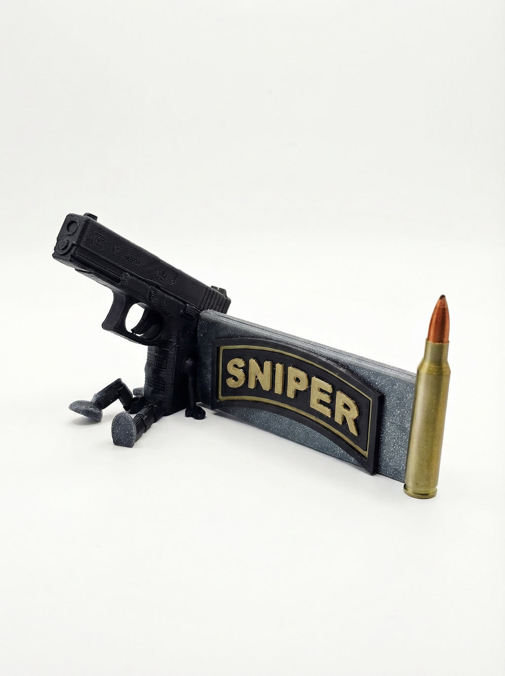 Porta Retrato - Atirador Sniper 5.56 Nato