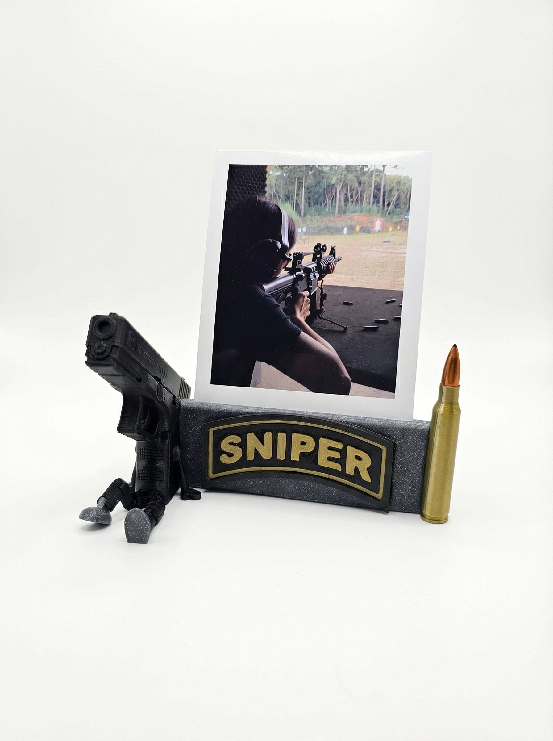 Porta Retrato - Atirador Sniper 5.56 Nato