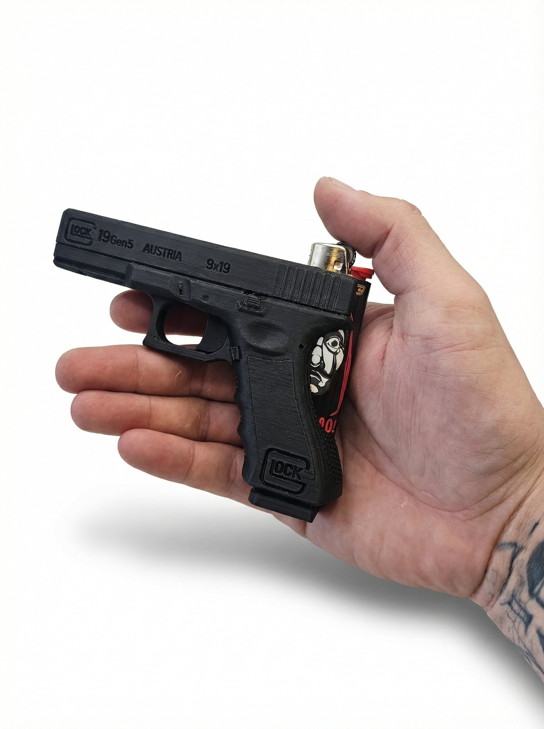 Capa de Isqueiro - Capa de Isqueiro da Icônica Glock