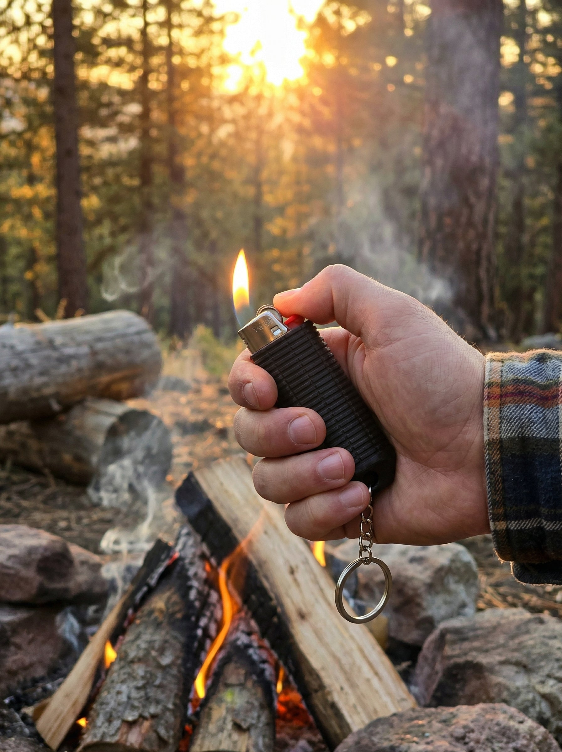 Capa para Isqueiro - Capa Estilo Militar Discreto