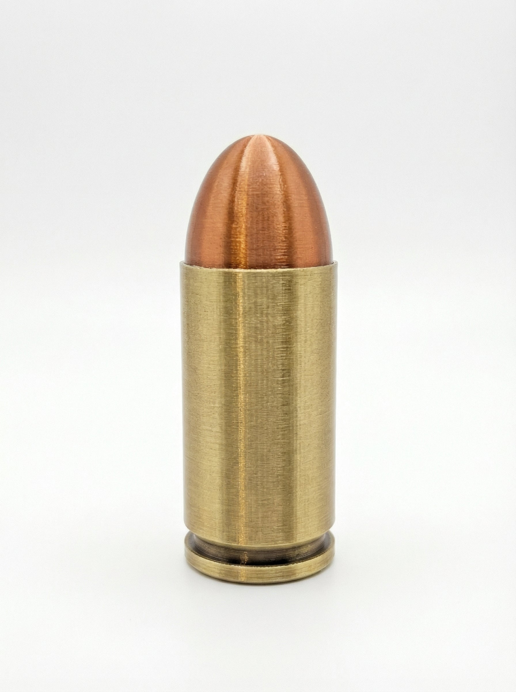 Cartucho - 9mm Luger Didático E Decoração Corte Transversal