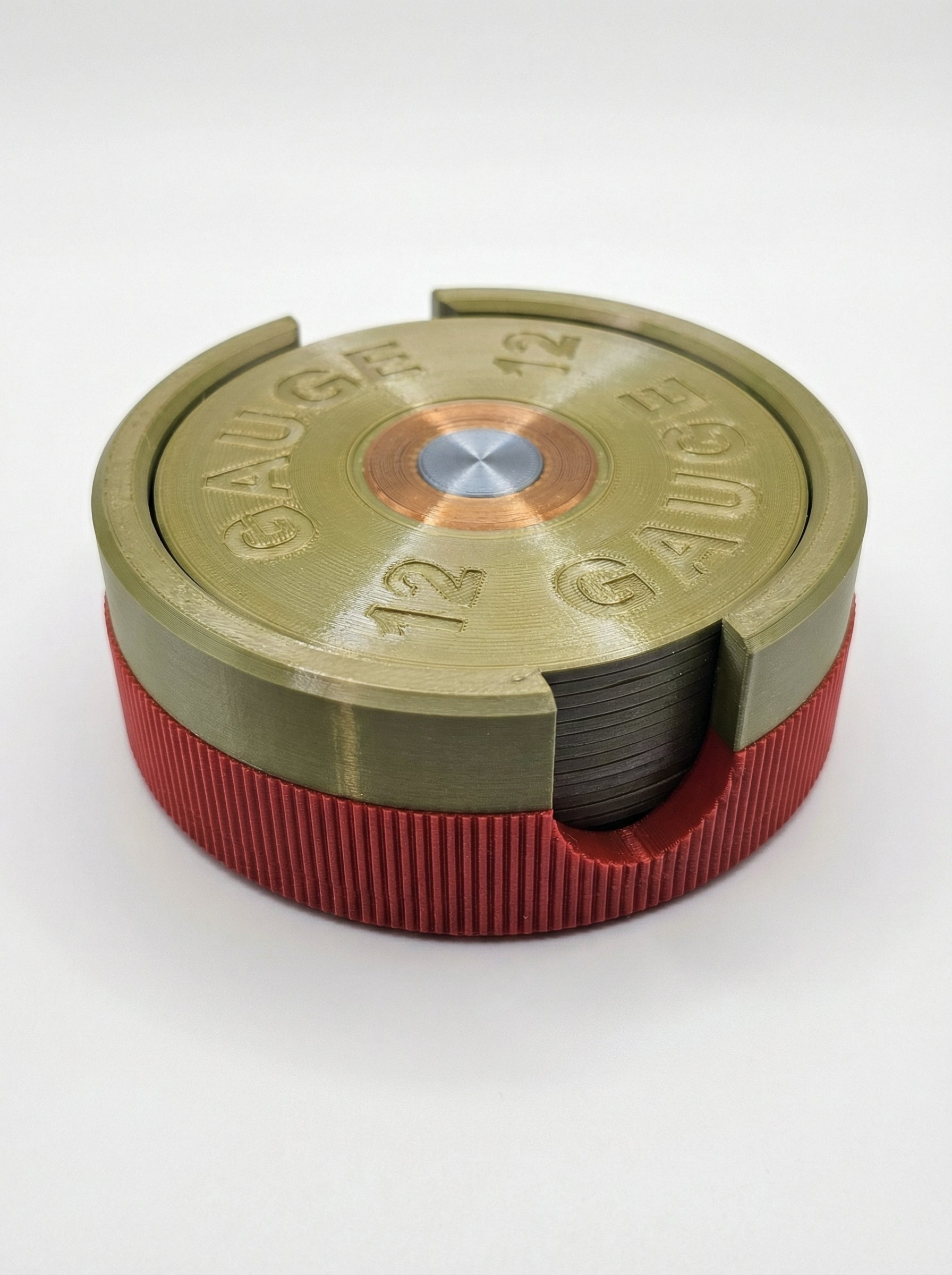 Descanso de Copo - Icônico Cartucho Espingarda 12ga