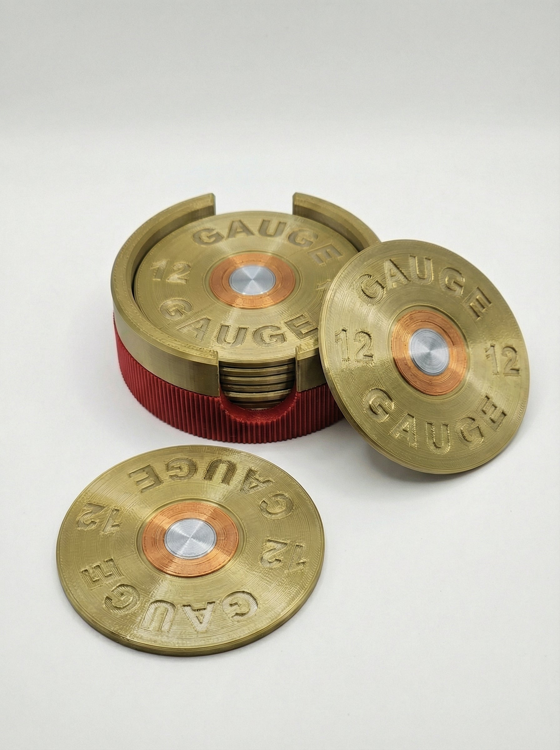 Descanso de Copo - Icônico Cartucho Espingarda 12ga