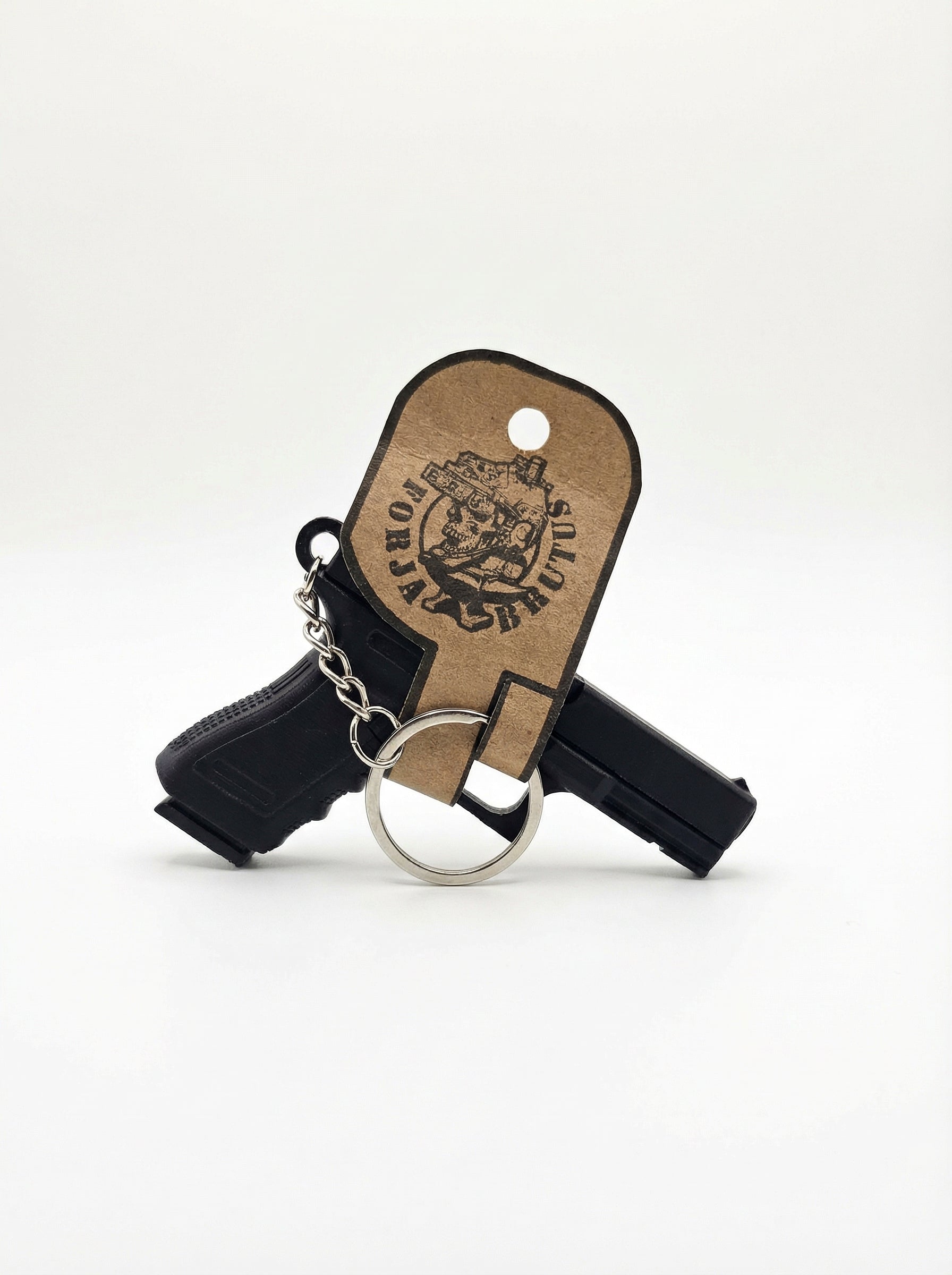 Chaveiro Tático - Mini icônica Glock com mira Red Dot