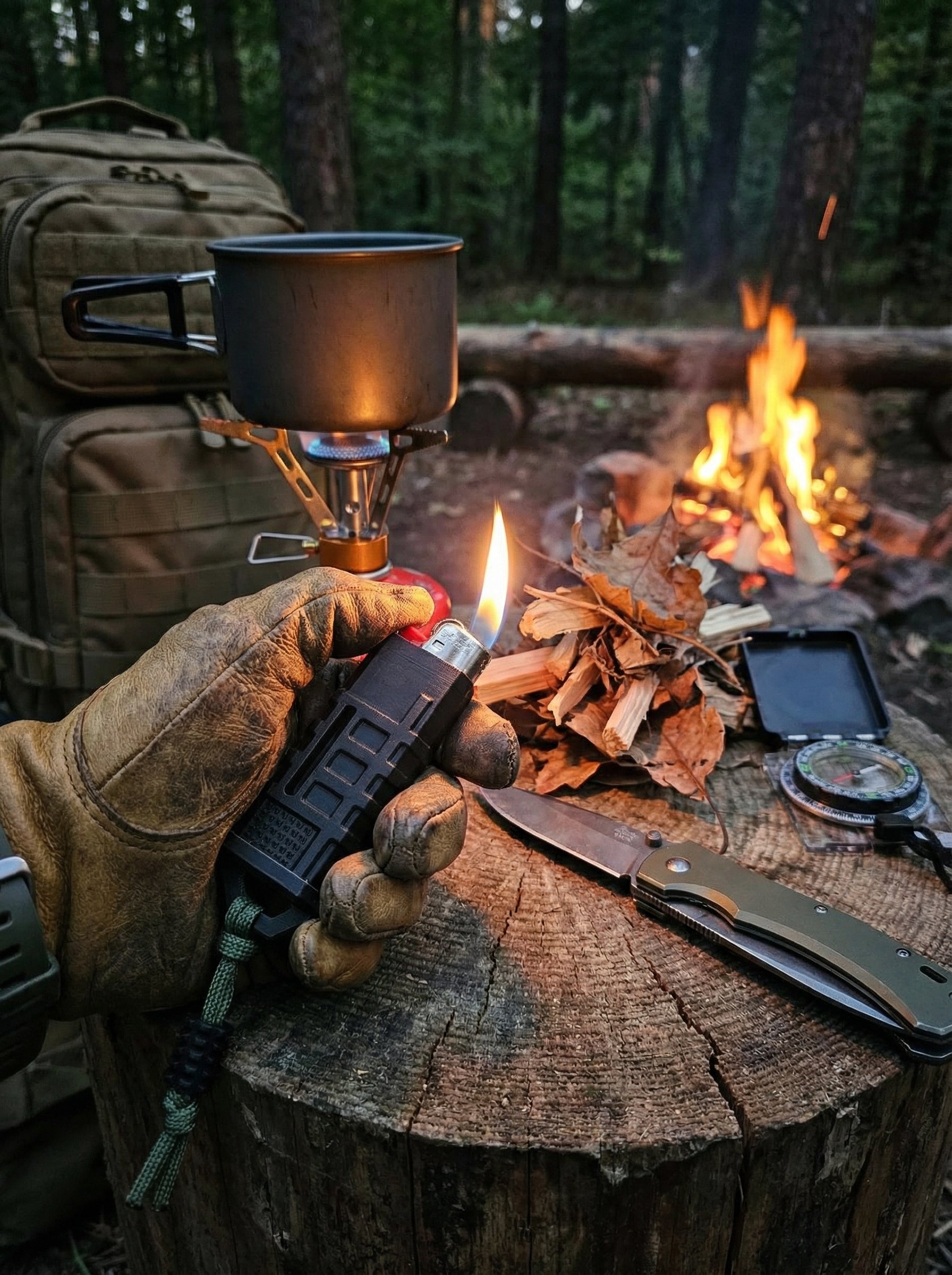 Capa de Isqueiro - Em Formato de Carregador de Fuzil AR