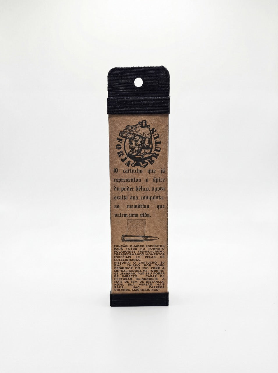 Porta Retrato - Icônico Cartucho .50BMG (Polaroid® ou similar de até 78x100mm)