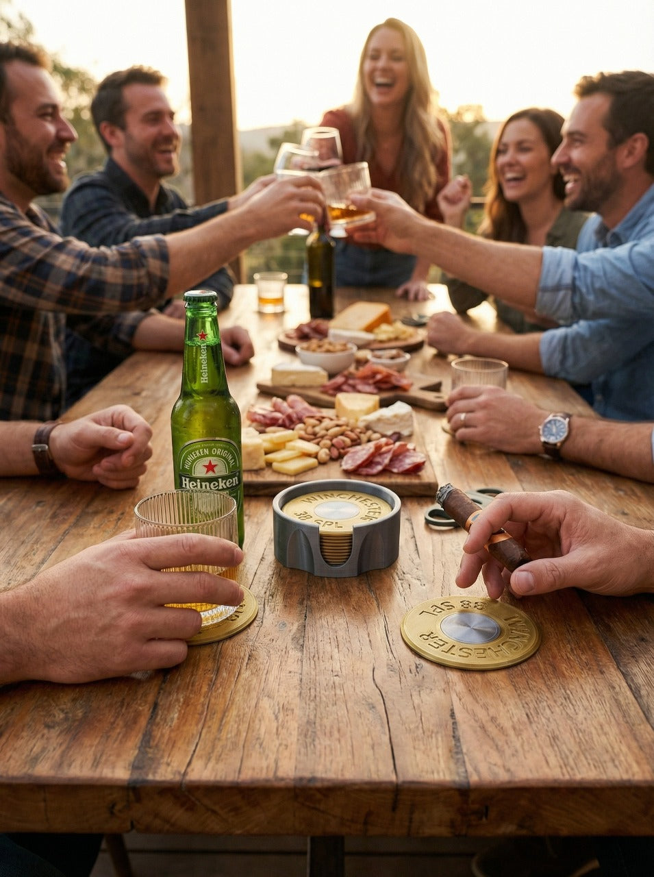 Descanso de Copo - Icônico Cartucho Winchester .38SPL