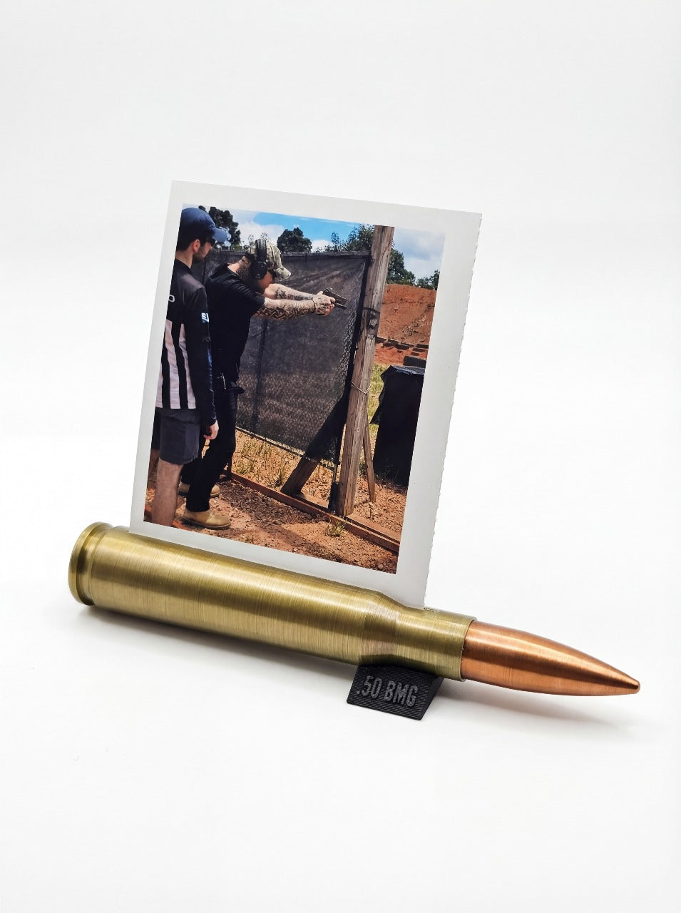 Porta Retrato - Icônico Cartucho .50BMG (Polaroid® ou similar de até 78x100mm)